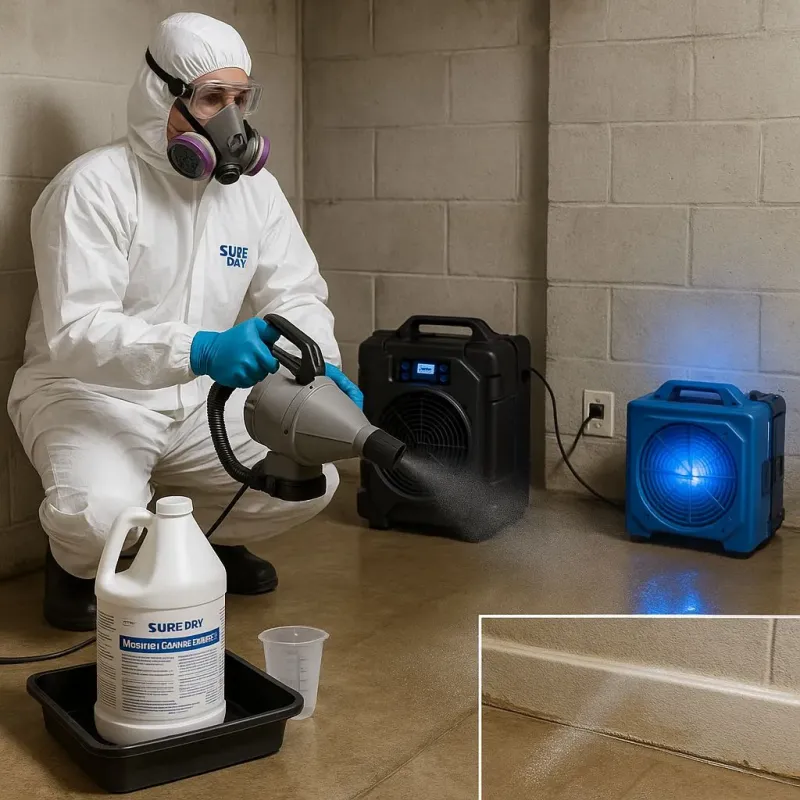 Sanitization and Odor Removal process in Tracy City, TN