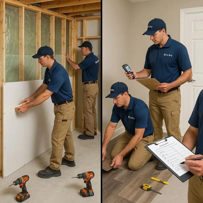 Repairs and Reconstruction process in Tracy City, TN