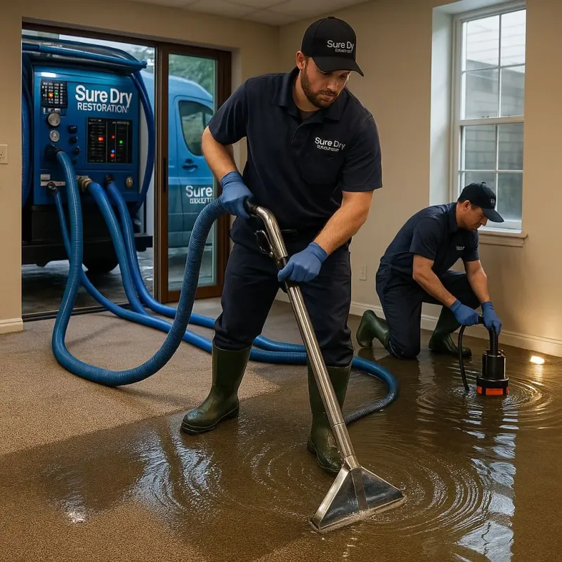 Water Extraction and Removal process in Tracy City, TN